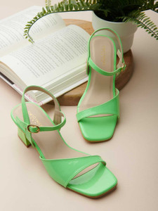 Mint green sandals heels 2025