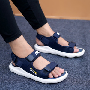 Kraasa Men Navy Sandals Buy Kraasa Men Navy Sandals Online at