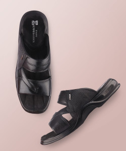Buy RED CHIEF Men Black Sandals Online at Best Price