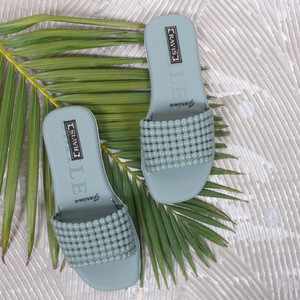 RAVIS Women Green Flats Buy RAVIS Women Green Flats Online at
