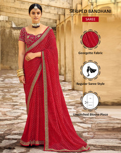 Flipkart bandhej hot sale saree