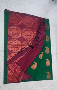 Buy DNTEX Woven Kanjivaram Art Silk Multicolor Sarees Online Best Price In India Flipkart