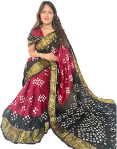 Flipkart bandhej saree hot sale
