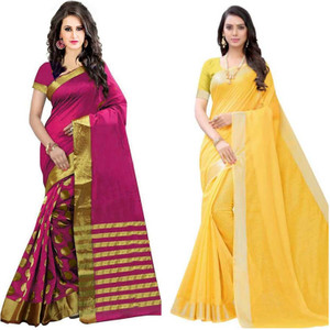 Flipkart cotton silk clearance sarees below 500