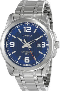 16SM Screen Guard for CASIO ENTICER MEN ANALOG BLUE DIAL WATCH MTP