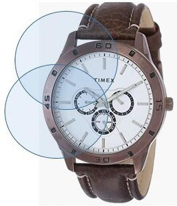 NAYO ELITE Screen Guard for SG667 TIMEX Analog Silver Dial Men s