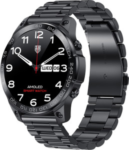 SMUGGEXAMPLE Screen Guard for FIRE BOLTT Dagger Luxe Smartwatch with Bluetooth Calling 36.3mm AMOLED Display IP68 Water Resistant Black Strap SMUGGEXAMPLE Flipkart