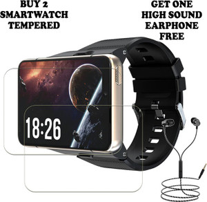 ARBAN Tempered Glass Guard for S999 Smartwatch 2.88 inch BUY PACK 2 AND GET ONE EARPHONE FREE ARBAN Flipkart