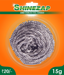 JUMBO STEEL SCRUBBER 15 GM Stainless Steel Scrub