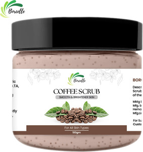Coffee scrub for online skin whitening