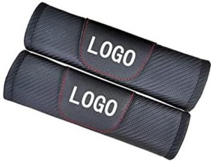 SEMAPHORE 2Pcs Seat Belts Covers Padding Carbon Fiber Raliart For