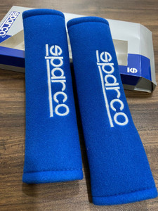 Blue seat belt covers sales