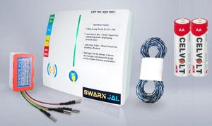 Swarnjal (A-SE20M) Dual Alarm Water Tank Overflow and Empty Alarm +20 Meter Wire Wired Sensor Security System