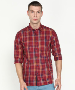 PARX Men Checkered Casual Red Shirt Buy PARX Men Checkered Casual Red Shirt Online at Best Prices in India Flipkart