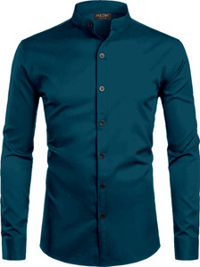 MILDIN Men Solid Formal Blue Shirt Buy MILDIN Men Solid Formal Blue Shirt Online at Best Prices in India Flipkart