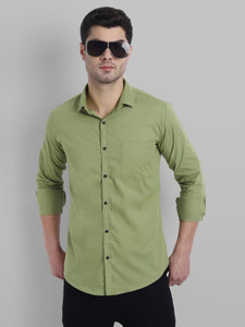 Buy Green Shirts for Men by Campus Sutra Online | Ajio.com