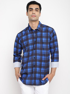 HASINI Fashion Men Checkered Casual Blue Shirt Buy HASINI Fashion Men Checkered Casual Blue Shirt Online at Best Prices in India Flipkart