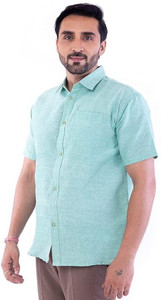 DESHBANDHU KHADI Men Solid Formal Green Shirt Buy DESHBANDHU KHADI Men Solid Formal Green Shirt Online at Best Prices in India Flipkart