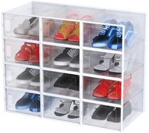 Shoe rack plastic box outlet