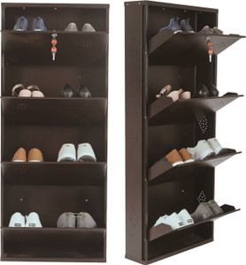 Aavatar 04 Door Brown 21 Inch Wall Mounted Modern Shoerack Metal Shoe Rack Price in India Buy Aavatar 04 Door Brown 21 Inch Wall Mounted Modern Shoerack Metal Shoe Rack online at Flipkart