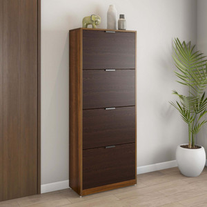 Nilkamal wooden shop shoe rack