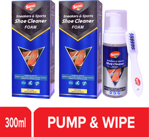 Triangle shoe care store kit