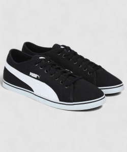 PUMA Elsu v2 CV DP Sneakers For Men Buy Puma Black Puma White Color PUMA Elsu v2 CV DP Sneakers For Men Online at Best Price Shop Online for Footwears in