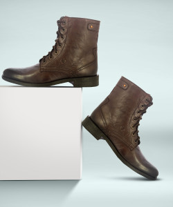 ALBERTO TORRESI Boots For Men Buy Brown Color ALBERTO TORRESI