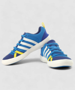 ADIDAS Climacool Boat Lace Outdoors Shoes For Men Buy Blue White Color ADIDAS Climacool Boat Lace Outdoors Shoes For Men Online at Best Price