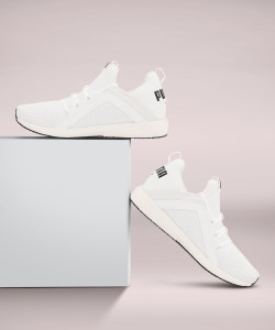 PUMA Mega NRGY Running Shoes For Men Buy Puma White Puma Black Color PUMA Mega NRGY Running Shoes For Men Online at Best Price Shop Online for
