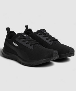 Puma black shoes flipkart clearance