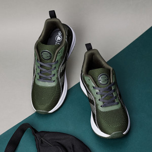 Olive green online tennis shoes womens