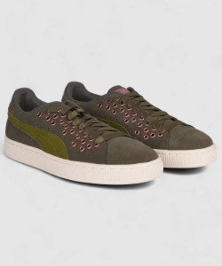 PUMA Suede XL Lace VR Wn s Sneakers For Women Buy Olive Night Avocado Color PUMA Suede XL Lace VR Wn s Sneakers For Women Online at Best Price Shop Online