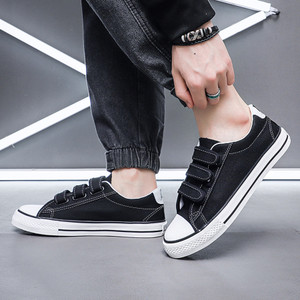 Mens canvas velcro shoes outlet