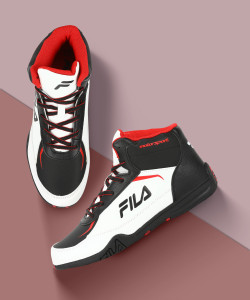 Mens high on sale top fila shoes
