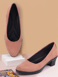 KRAFTER girls shoes stylish fashion party wear heel Suede Bellies Bellies For Women Buy KRAFTER girls shoes stylish fashion party wear heel Suede Bellies Bellies For Women Online at Best Price