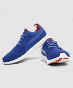 PUMA Carson Runner Running Shoes For Men Buy Strong Blue High Risk Red Color PUMA Carson Runner Running Shoes For Men Online at Best Price Shop Online for Footwears in