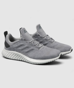 ADIDAS ALPHABOUNCE CR M Running Shoes For Men Buy GRETHR GRETHR CBLACK Color ADIDAS ALPHABOUNCE CR M Running Shoes For Men Online at Best Price Shop Online for Footwears in India