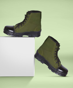 Palladium boots army green hot sale