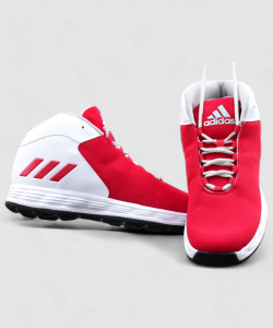 ADIDAS HOOPSTA Basketball Shoes For Men Buy WHITE SCARLE SILVMT Color ADIDAS HOOPSTA Basketball Shoes For Men Online at Best Price Shop Online for Footwears in India Flipkart