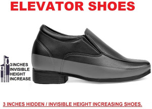 BXXY Men s 3 Inches Hidden Height Increasing Formal Moccasin