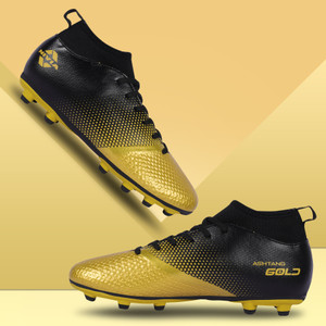 Nike football cheap shoes gold
