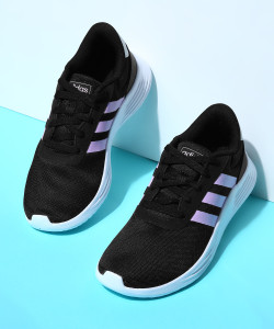 Adidas lite racer top black womens