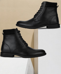 RED TAPE Leather Ankle Boots For Men Buy RED TAPE Leather Ankle