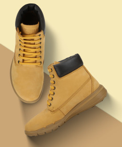 Woodland yellow boots discount