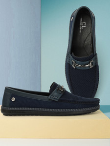 Carlton london navy blue loafers hot sale