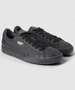 PUMA Basket Classic LFS Sneakers For Men Buy black team gold Color PUMA Basket Classic LFS Sneakers For Men Online at Best Price Shop Online for Footwears in India Flipkart