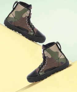 Buy Multicolor Color Unistar Lightweight Hiking Trekking Boots with Anti Slip Single Density Rugged Sole Boots For Men Online at Best Price Shop Online for Footwears in India Flipkart