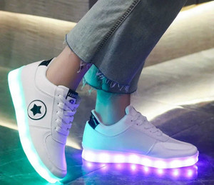 Led light shoes club factory online