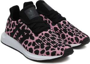 Adidas swift run women's pink leopard clearance